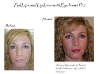 permanent makeup lips and lip liner