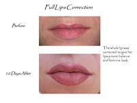 permanent makeup correction fix